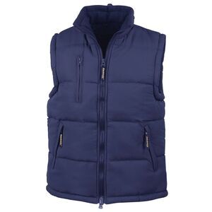 Result Unisex Adult Padded Body Warmer / Navy